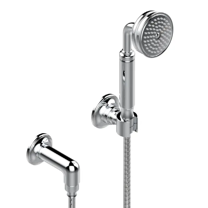 Wall mounted handshower with separate fixed hook
