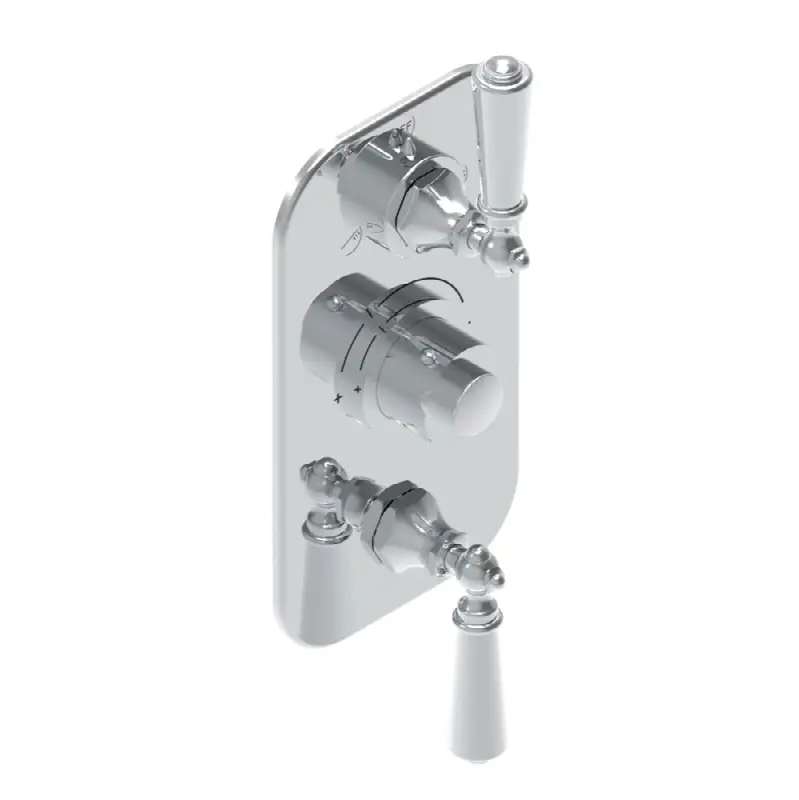 Trim for thg thermostat with 2-way diverter and on/off control, rough part supplied with fixing box ref. .5 540AE/US