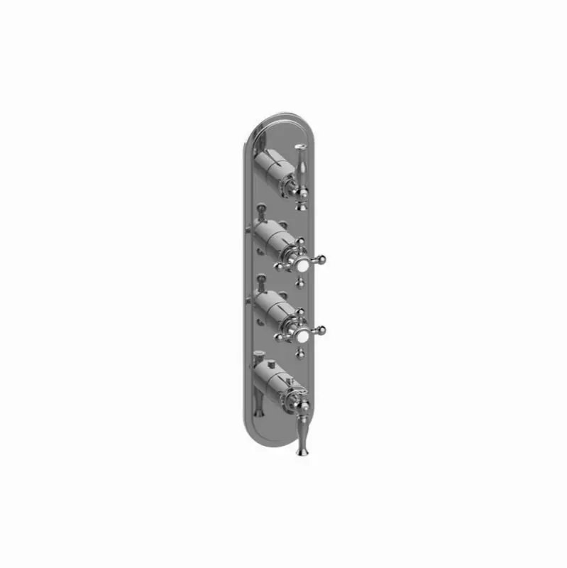 Lauren Traditional M-Series Valve Trim with Four Handles