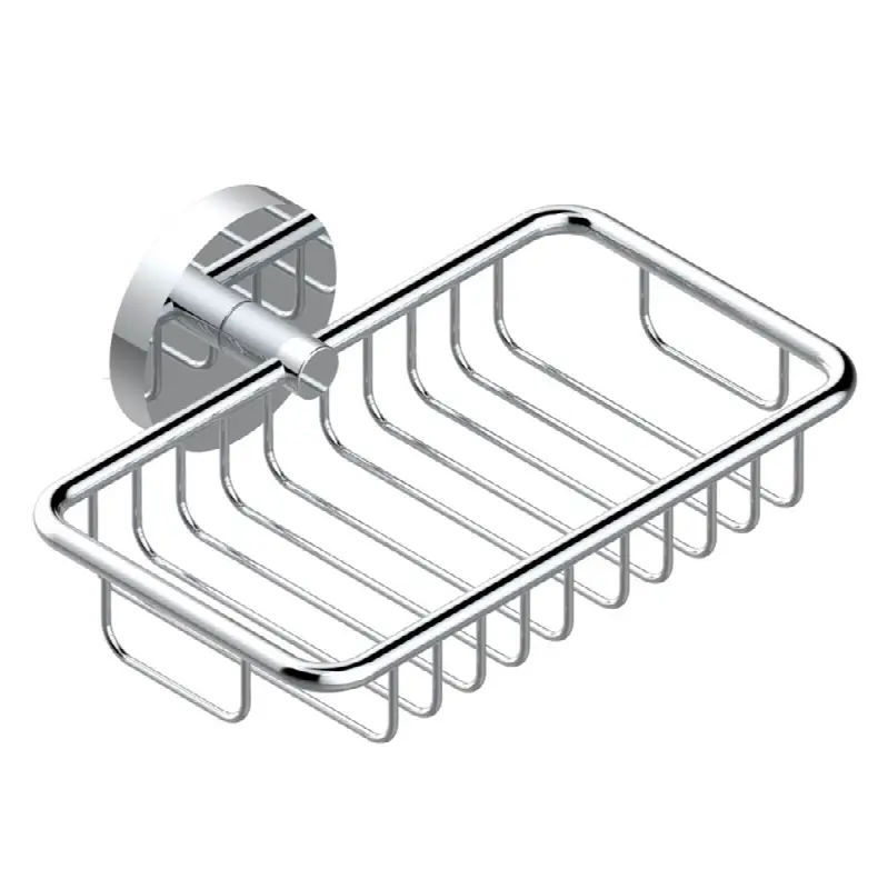 Soap basket, wall mounted 6"1/4 x 3"5/8