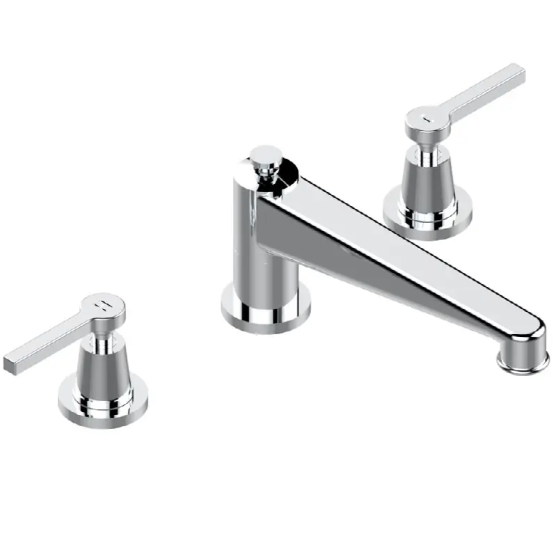Roman tub set with 3/4" valves