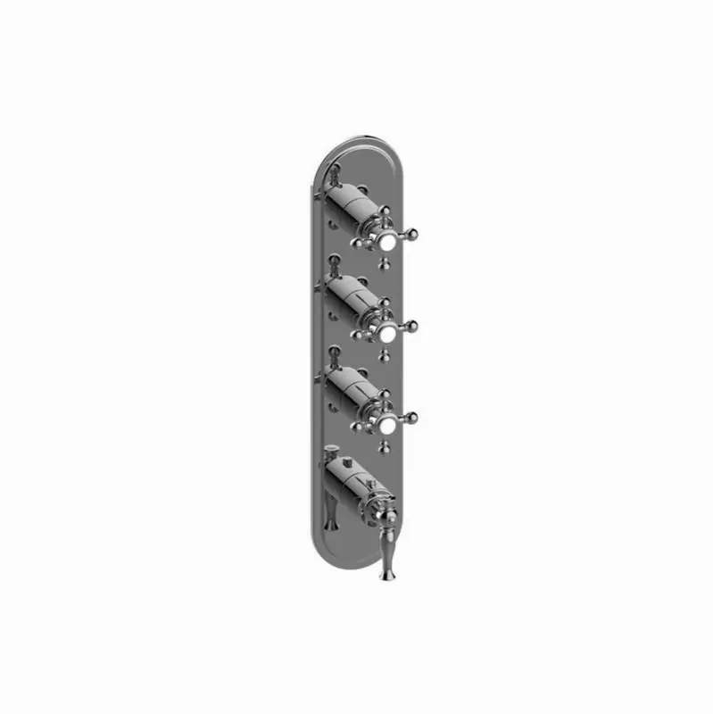Lauren Traditional M-Series Valve Trim with Four Handles