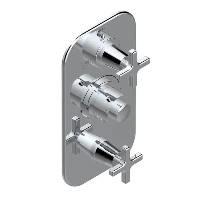 Trim for thg thermostat with 2-way diverter and on/off control, rough part supplied with fixing box ref. .5 540AE/US