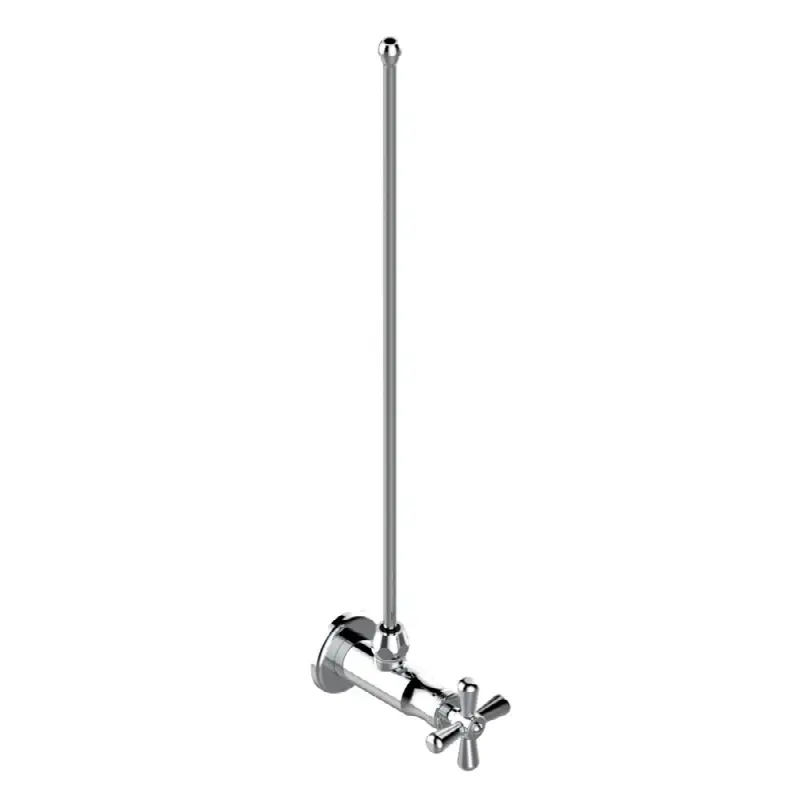 Angle supply valve with 3/8" adaptor set