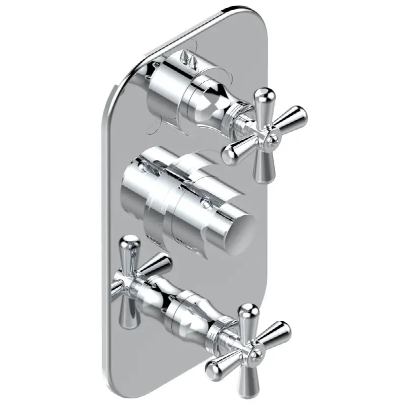 Trim for thg thermostat with 2-way diverter and on/off control, rough part supplied with fixing box ref. .5 540AE/US