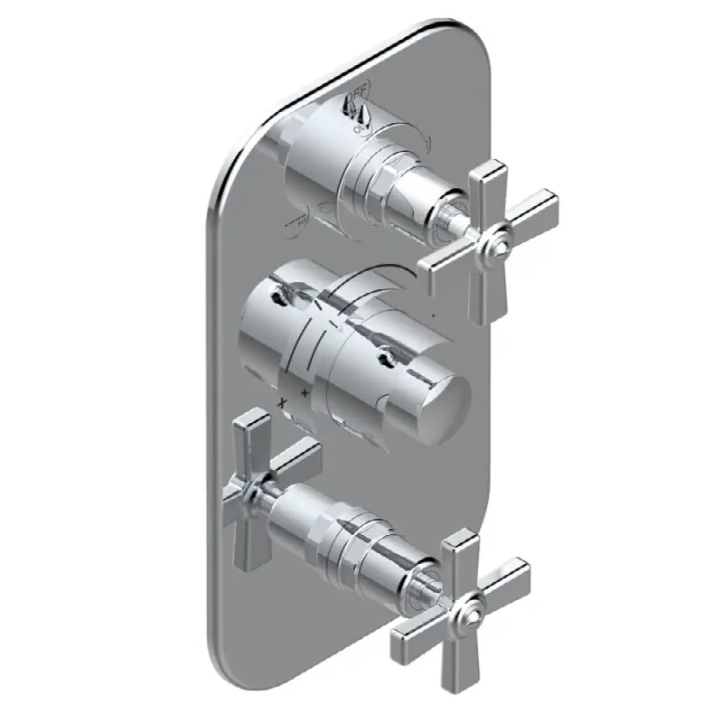 Trim for thg thermostat with 2-way diverter and on/off control, rough part supplied with fixing box ref. .5 540AE/US