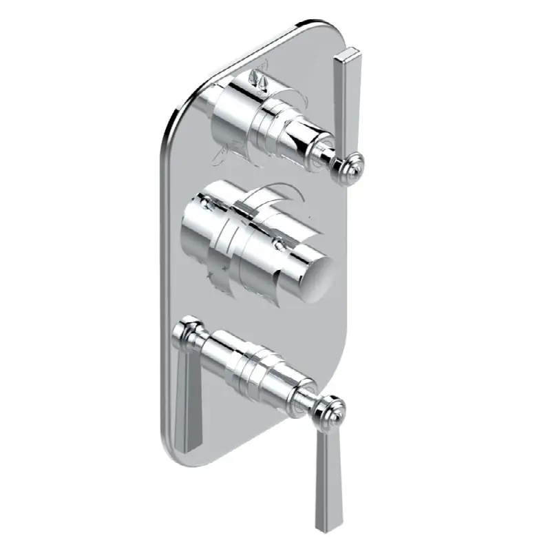 Trim for thg thermostat with 2-way diverter and on/off control, rough part supplied with fixing box ref. .5 540AE/US