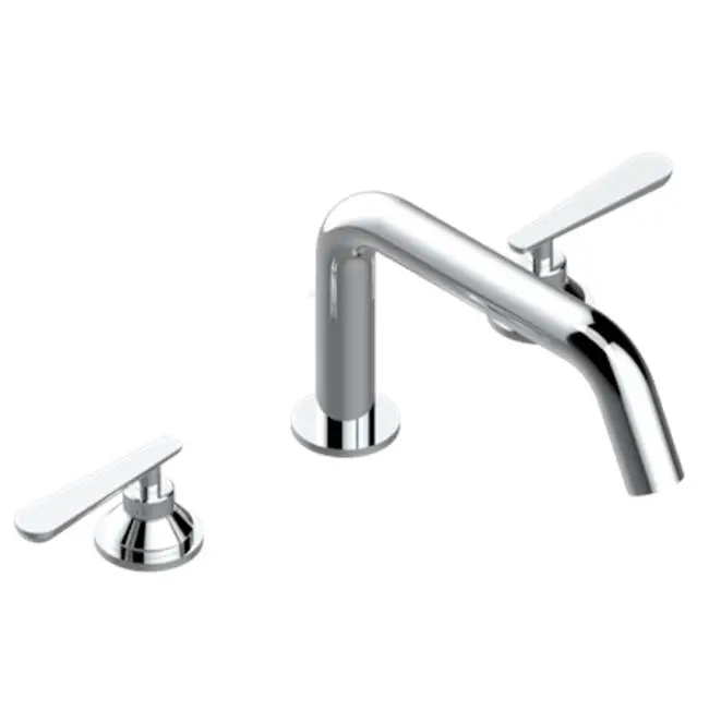 Roman Tub Set, Low Spout With 3/4" Valves