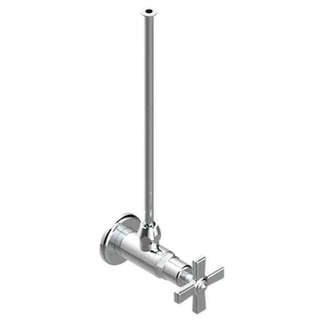 Angle Supply Valve With 3/8" Adaptor Set For Toilet