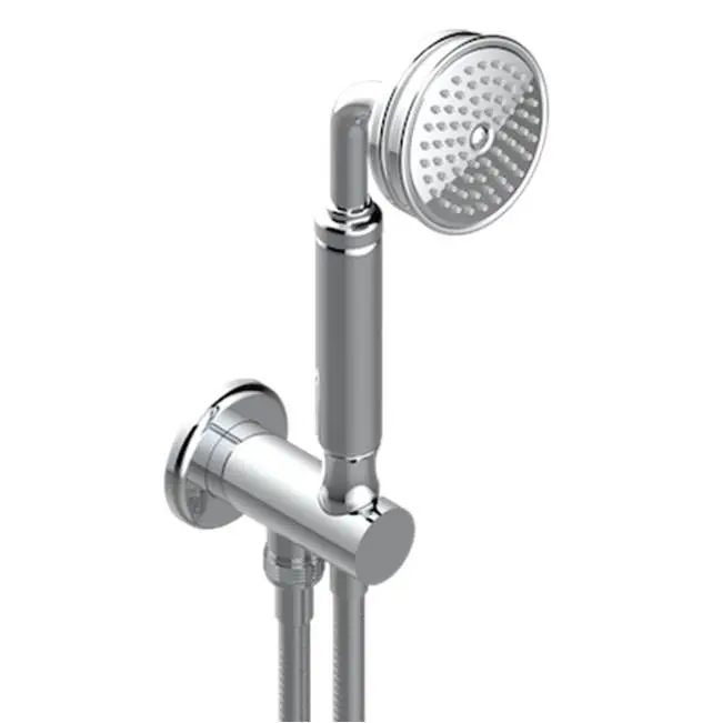 Wall Mounted Handshower With Integrated Fixed Hook