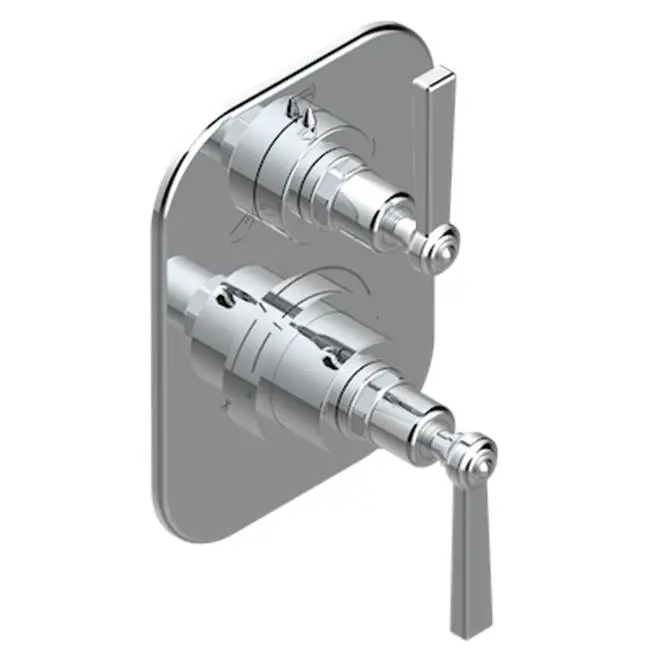 Trim For Thg Thermostat With Stop Valve And 3-way Diverter, Rough Part Supplied With Fixing Box Ref.5 600ae/us