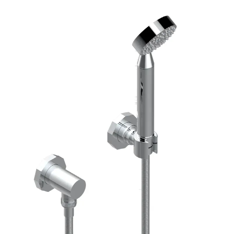 Wall mounted handshower with separate fixed hook