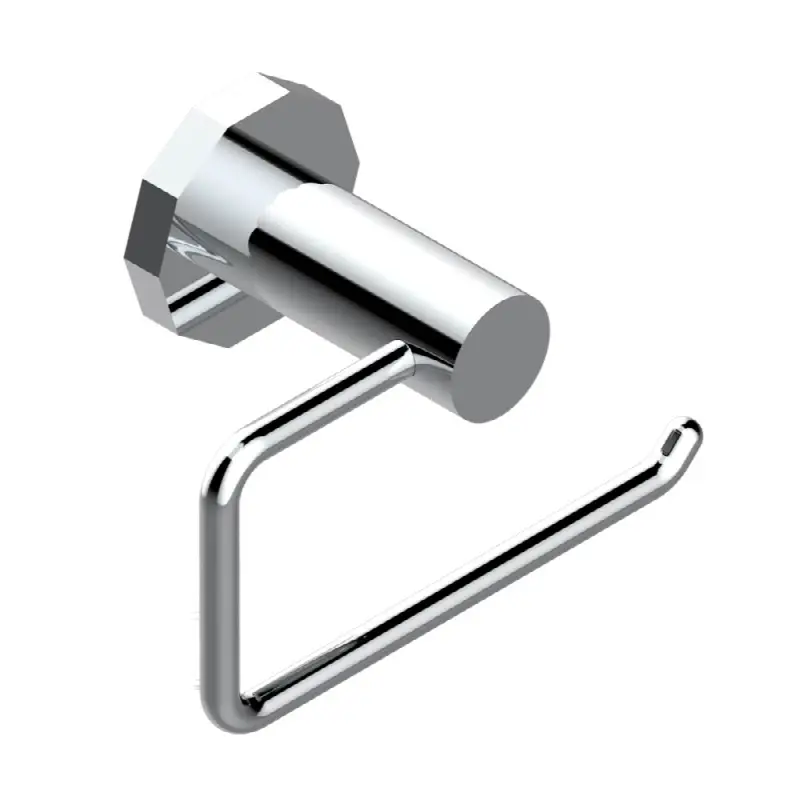 Toilet paper holder, single mount without cover