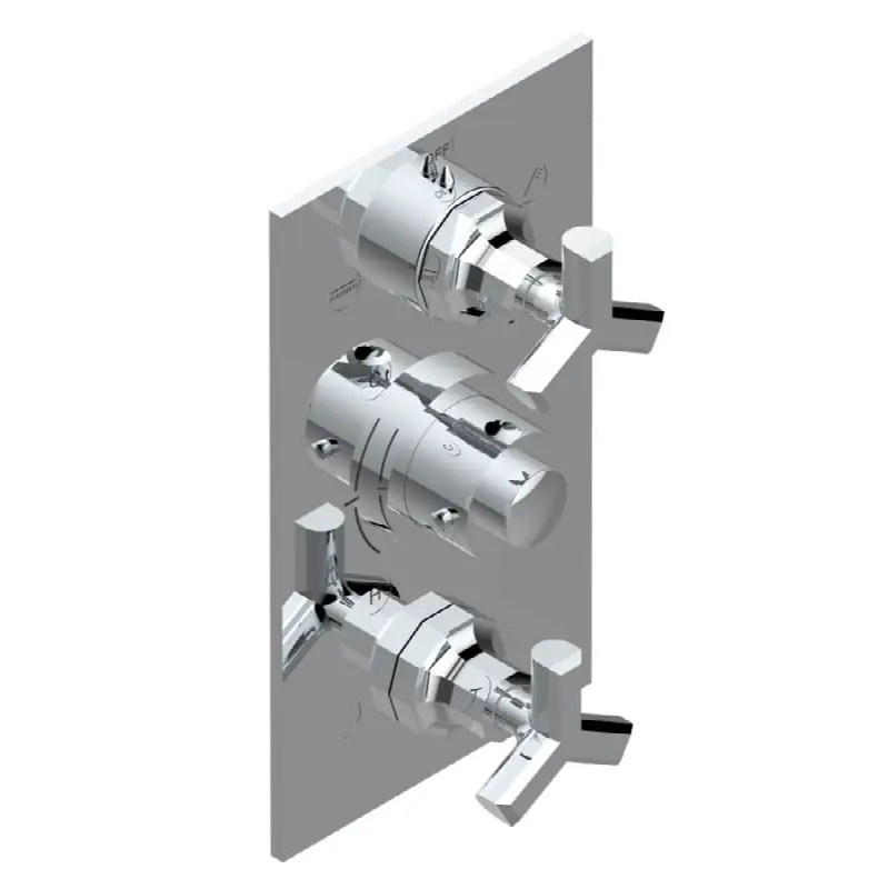 Trim for thg thermostat with 2-way diverter and on/off control, rough part supplied with fixing box ref. .5 540AE/US