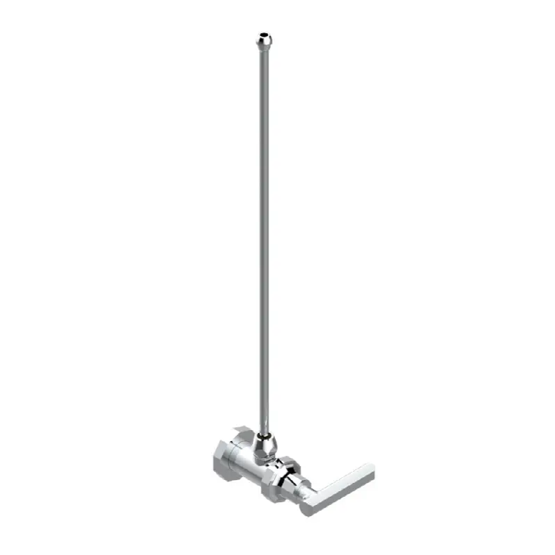 Angle supply valve with 3/8" adaptor set