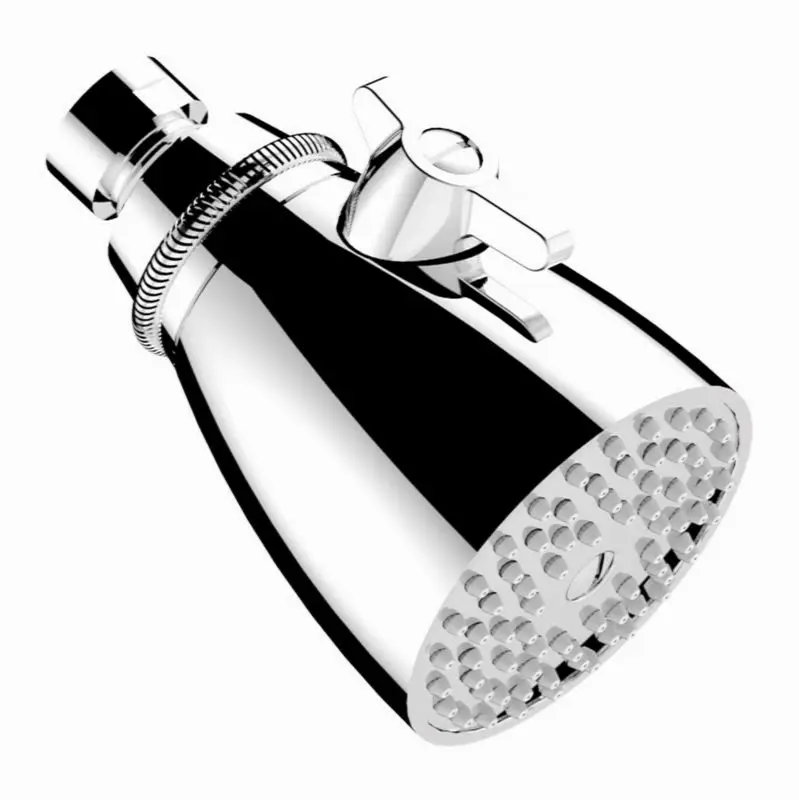 Shower head, adjustable, 2" 3/4 diameter with Easyclean system