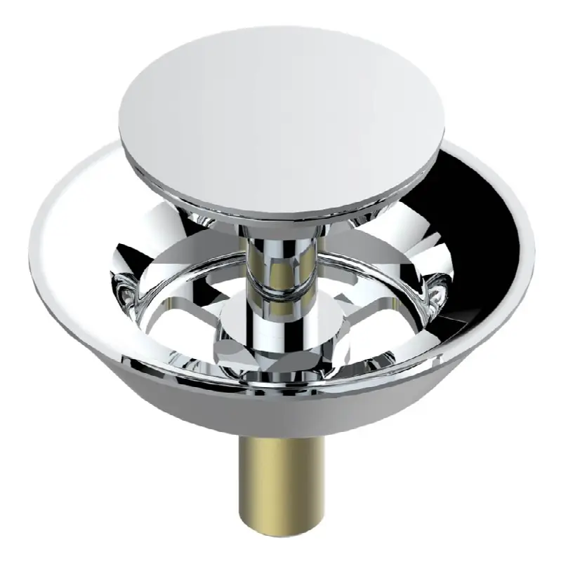 Stopper assembly for Geberit waste overflow