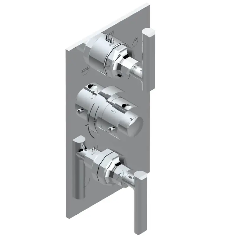Trim for thg thermostat with 2-way diverter and on/off control, rough part supplied with fixing box ref. .5 540AE/US