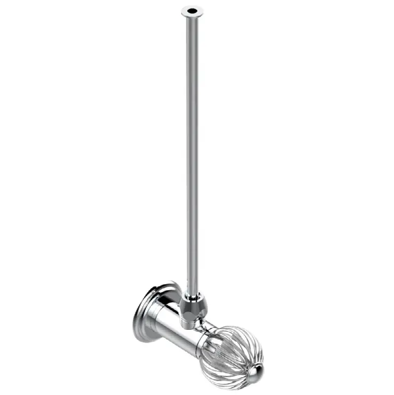 Angle supply valve with 3/8" adaptor set for toilet