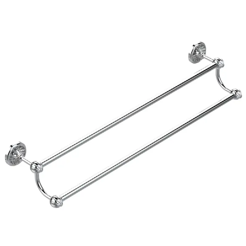 Double towel bar, 24" long