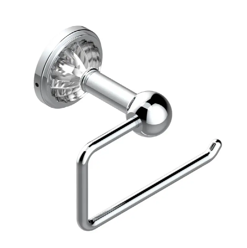Toilet paper holder, single mount without cover