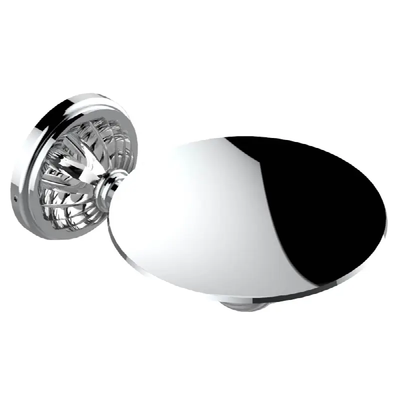 Soap dish, wall mounted, 6" diameter