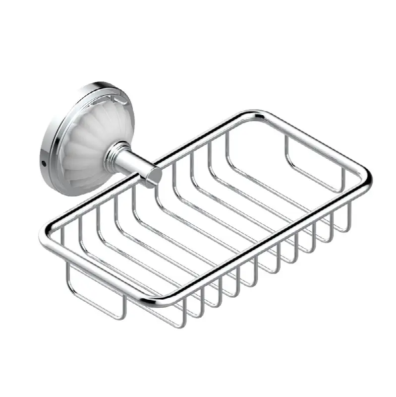 Soap basket, wall mounted 6"1/4 x 3"5/8