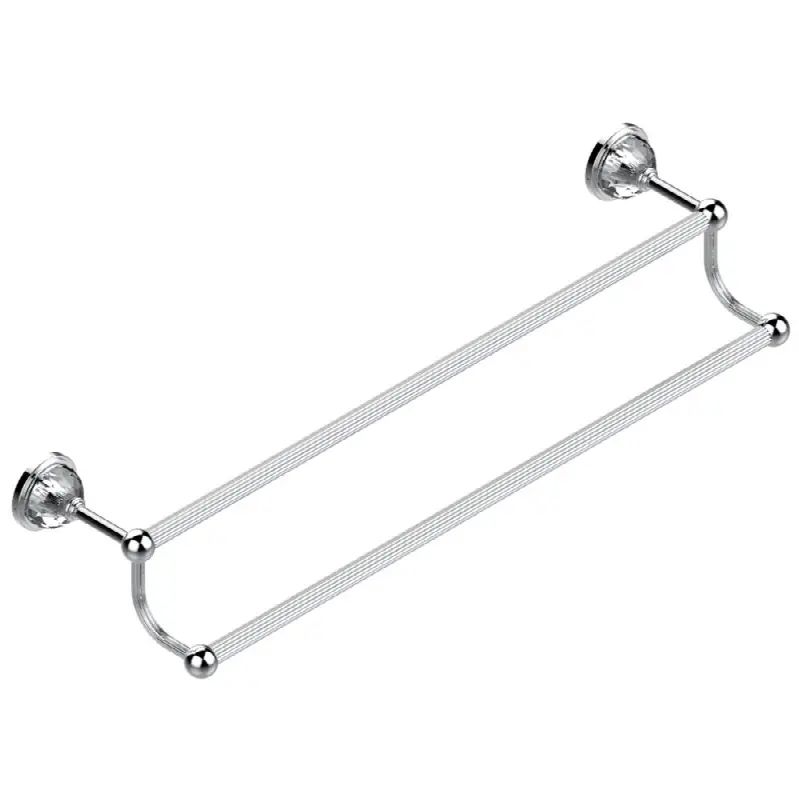 Double towel bar, 24" long