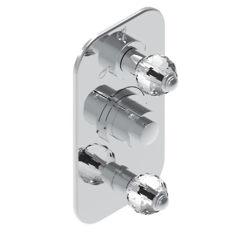 Trim for thg thermostat with 2-way diverter and on/off control, rough part supplied with fixing box ref. .5 540AE/US
