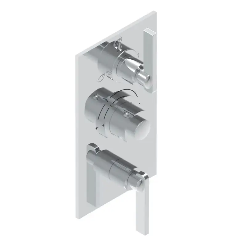 Trim for thg thermostat with 2-way diverter and on/off control, rough part supplied with fixing box ref. .5 540AE/US