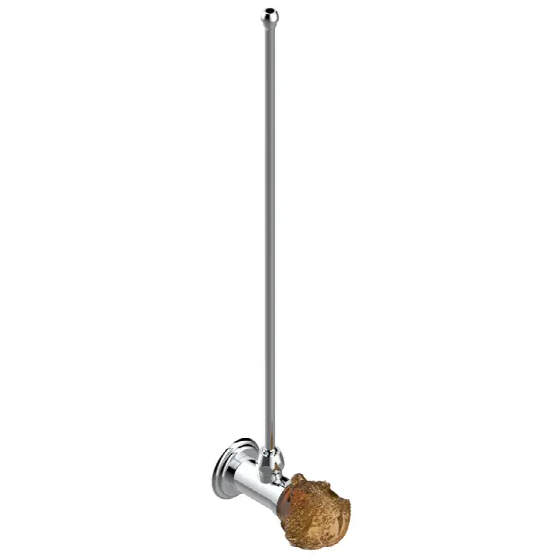 Angle supply valve with 3/8" adaptor set