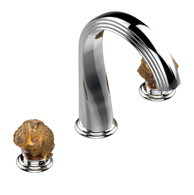 Roman tub set with 3/4" valves
