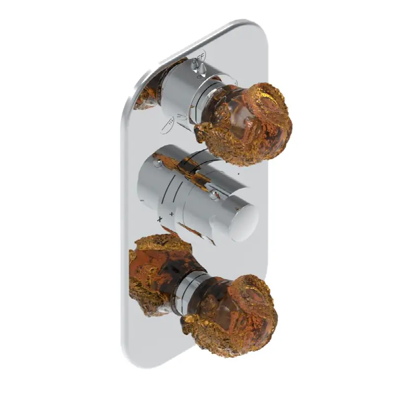 Trim for thg thermostat with 2-way diverter and on/off control, rough part supplied with fixing box ref. .5 540AE/US