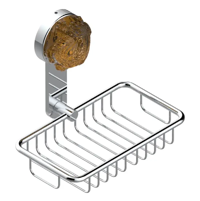 Soap basket, wall mounted 6"1/4 x 3"5/8