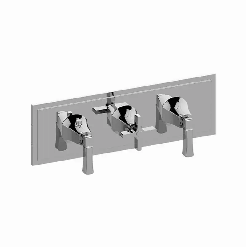 Finezza DUE Finezza DUE, Vignola M-Series Valve Trim with Three Handles (Horizontal Orientation)