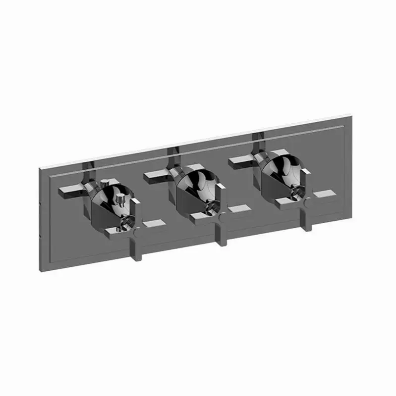 Finezza DUE Finezza DUE, Vignola M-Series Valve Trim with Three Handles (Horizontal Orientation)