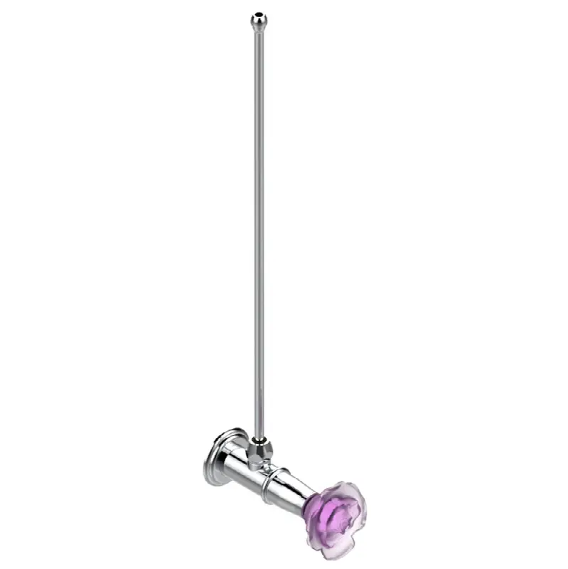 Angle supply valve with 3/8" adaptor set