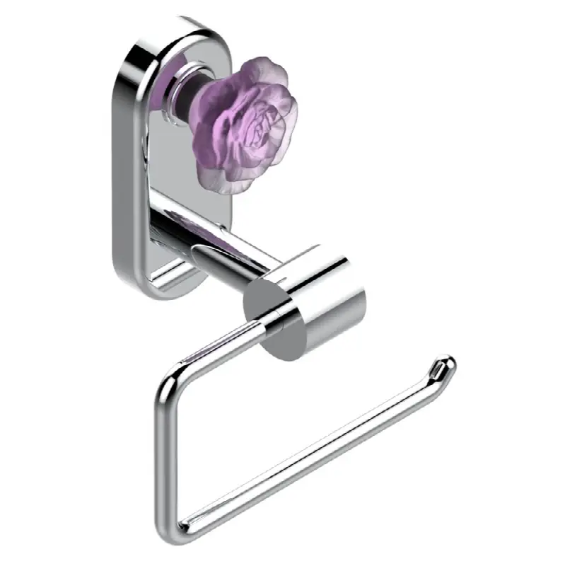 Toilet paper holder, single mount without cover
