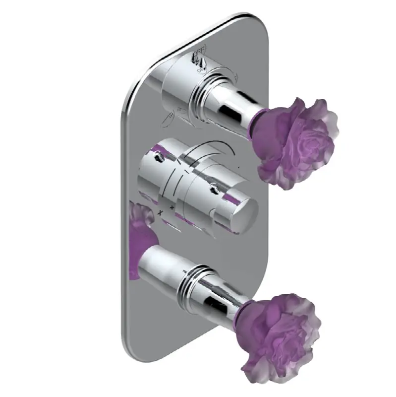 Trim for thg thermostat with 2-way diverter and on/off control, rough part supplied with fixing box ref. .5 540AE/US