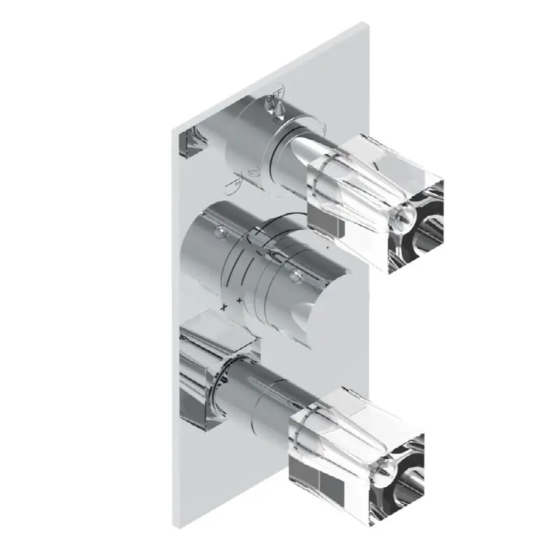 Trim for thg thermostat with 2-way diverter and on/off control, rough part supplied with fixing box ref. .5 540AE/US