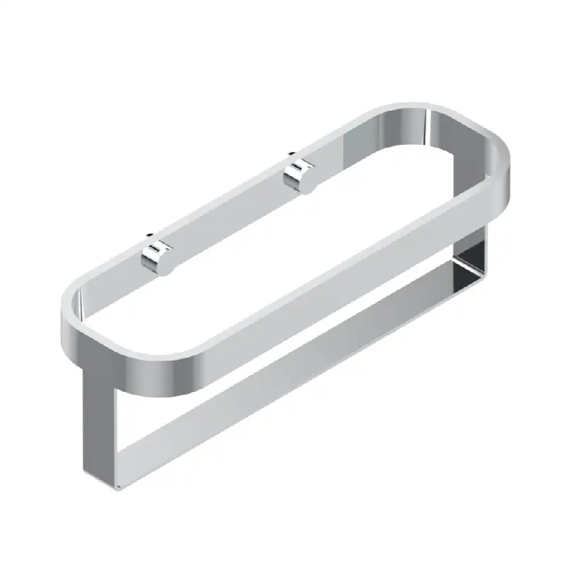 Wall mounted holding rack for shower gel and shampoo dispensers, big size