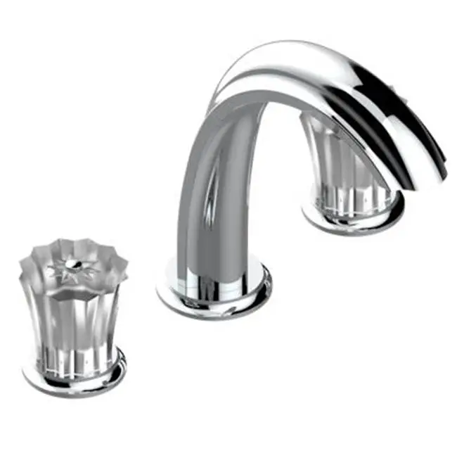 Widespread Lavatory Set With Drain