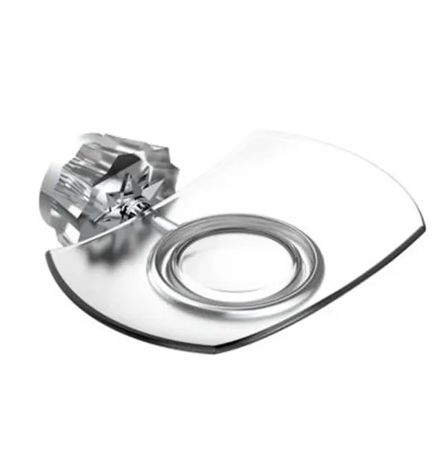 Glass Soap Dish, Wall Mounted