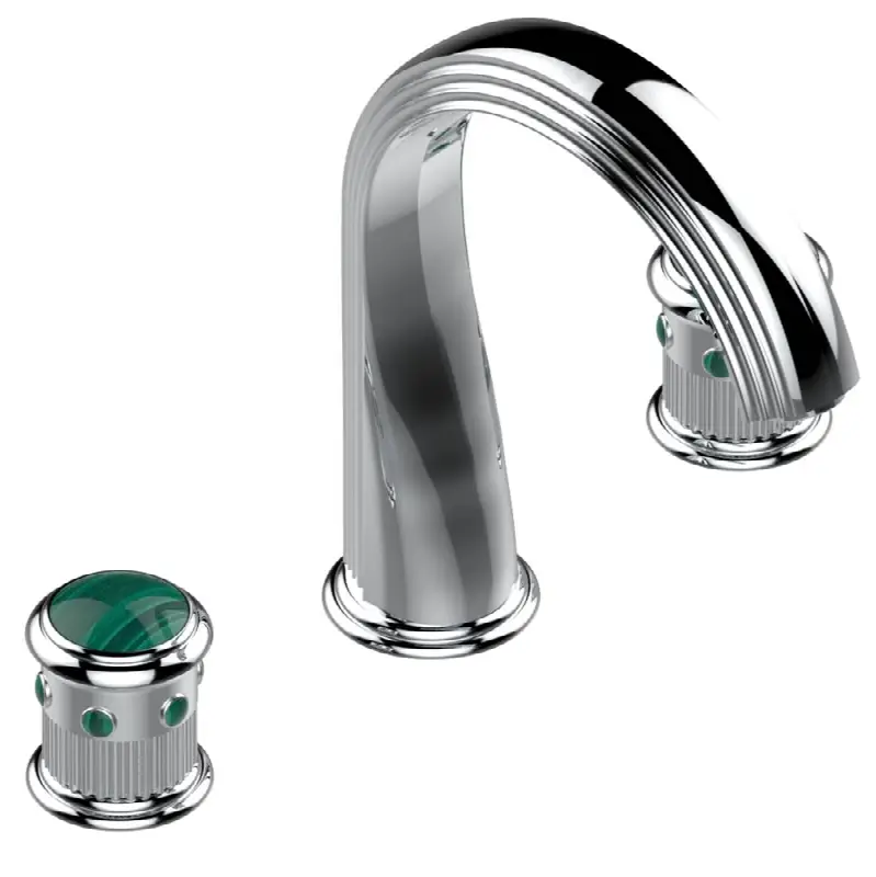 Roman tub set with 3/4" valves