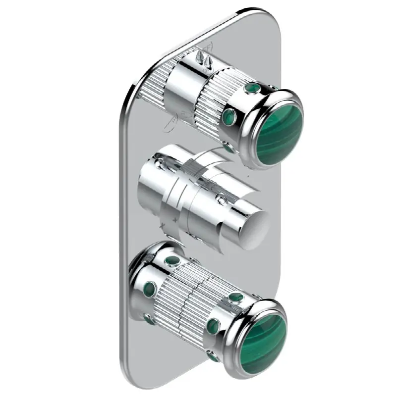 Trim for thg thermostat with 2-way diverter and on/off control, rough part supplied with fixing box ref. .5 540AE/US