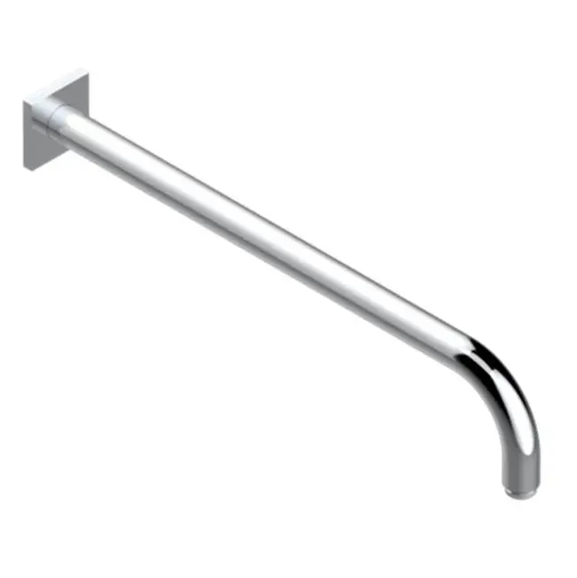 Horizontal shower arm, 90°, lg: 17"
