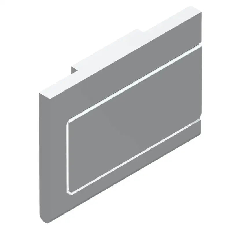 Toilet paper holder, single mount with cover