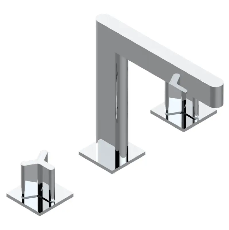 Roman tub set with 3/4" valves