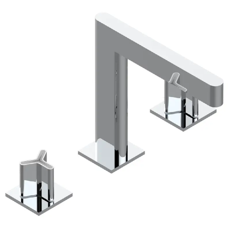 Roman tub set with 3/4" valves