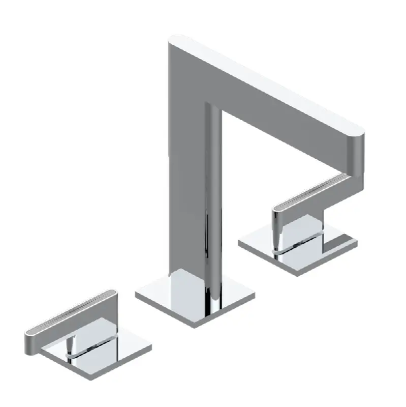 Widespread lavatory set with drain
